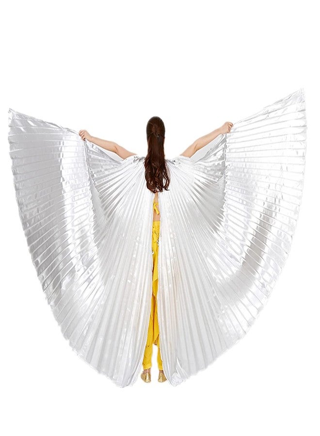 Nimiman Women Egyptian Professional Belly Dance Costume Wings with Sticks for Halloween Back Open Style - Image 1